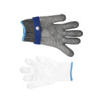 Chain Mesh Glove Stainless Steel Size Large