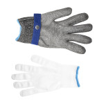 Chain Mesh Glove Stainless Steel Size Extra Extra Large