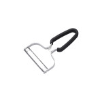 Vegetable Peeler Stainless Steel Black Rubber Handle 153x102mm