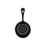 Julep Cocktail Strainer Black