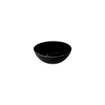 Craster Tilt Black Ceramic Round Bowl 250x85mm / 2000ml