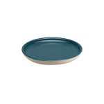 Small Plate 18cm - Blue Flame/Ivory