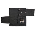 Triple Rivet Pitmaster Knife Roll Set - 5 Piece