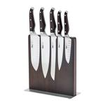 Triple Rivet Magnetic Knife Block Set 6 Piece