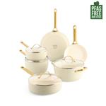 Padova 6 (10) Piece PFAS Free Cookset Cream White