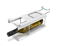 FridgeStore™ Under-Shelf Bottle Holder