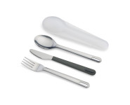 Stainless-steel Cutlery Set (Grey)