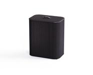 Tota Luxe 90L Laundry Basket (Black)