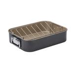 Ceramabake Heavy Duty Roaster with Rack 40x30.5x9.5cm