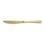 12 Pack Luxor Champagne Satin Table Knife Solid 228mm