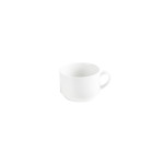 White Banquet Coffee Cup Stack 220ml 85x65mm