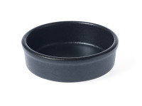 Black Tapas Dish 14X4.5cm