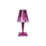 Ambience Crystal Cordless LED Table Lamp Purple