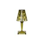 Ambience Crystal Cordless LED Table Lamp Green