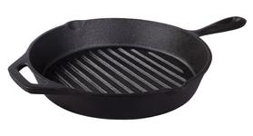 Pre-Seasoned Cast Iron Griddle Pan 26cm 1.65l