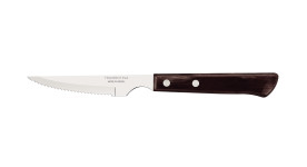 Churrasco Steak Knife Spanish 6 Piece Set 11cm Brown Handles