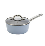Easycook Blue Non-stick Induction Saucepan 20cm|2.17l with glass lid