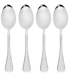 Baguette Dessert Spoon 4Piece Stainless Steel