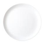 White Coupe Glass Dinner Plate 25cm