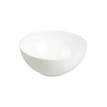 White Coupe Glass Noodle Bowl 18cm