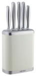 Knife Block 6-Piece Set - Ecru