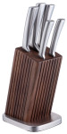 Walnut Knife Block 6-Piece Set