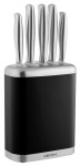 Knife Block 6-Piece Set - Black