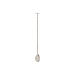 Tail Disk Bar Spoon with Muddler 300mm Stainless Steel