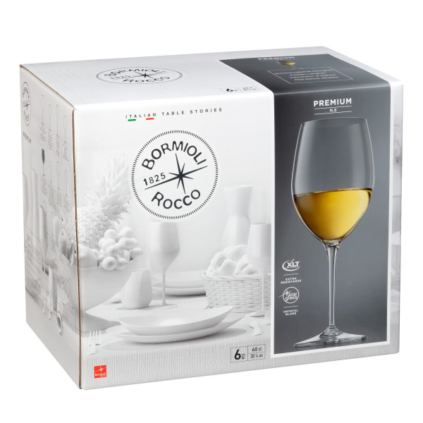 Set 6 Premium Shiraz 600ml