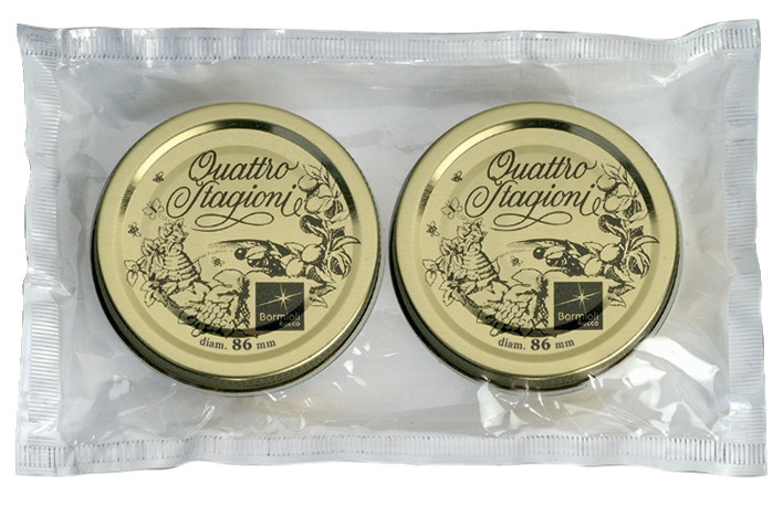 Set 2 Quattro Stagioni Lids 86mm