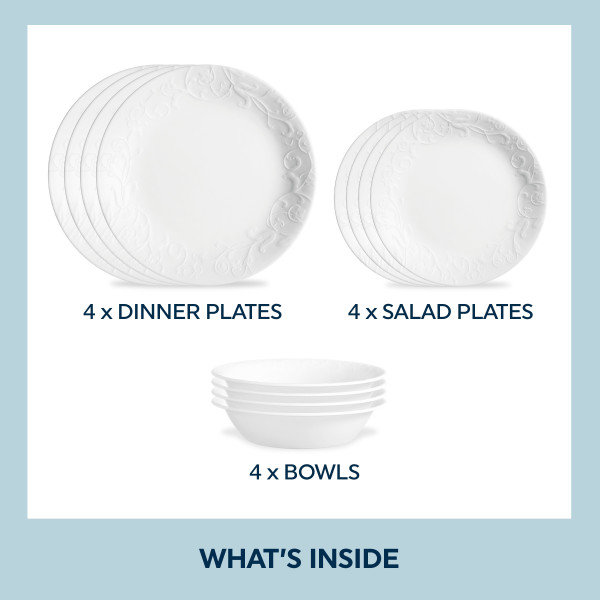 Bella Faenza Vitrelle 12pc  Set