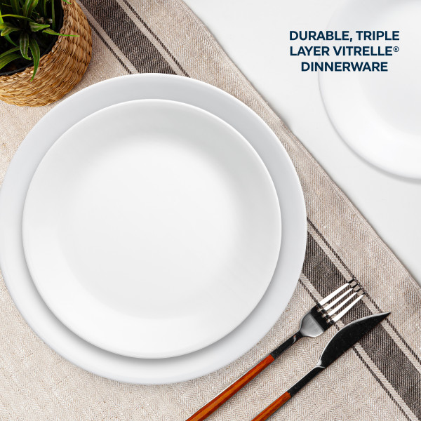 Winter Frost White Vitrelle 12pc Set