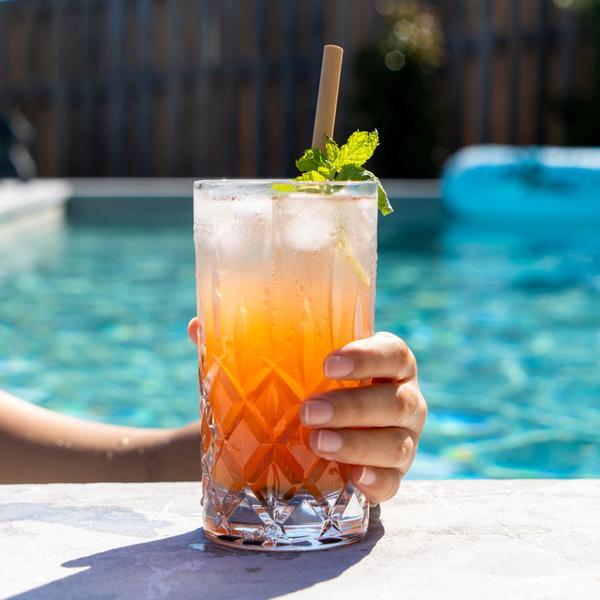 Diamond Cut Highball Polycarbonate 415ml