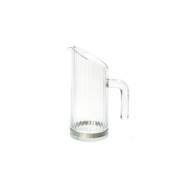 Bamboo Water Pitcher W/Removal Base Polycarbonate 1.0L