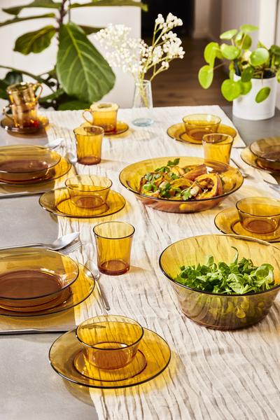 Lys Tumbler Amber 210ml - Set 6