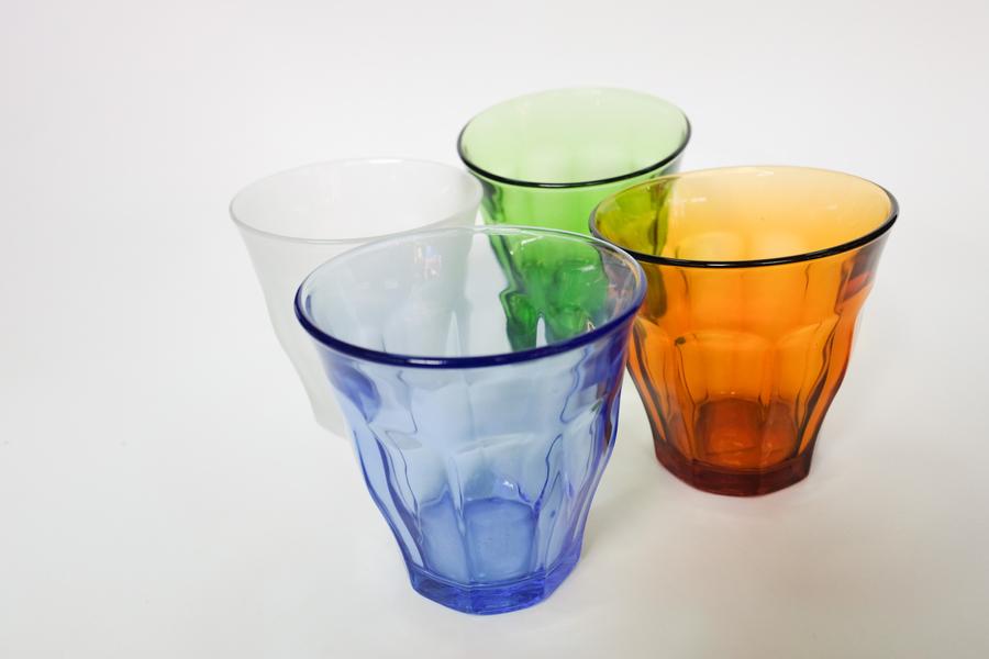 Picardie Amber Tumbler 250ml - Set 4