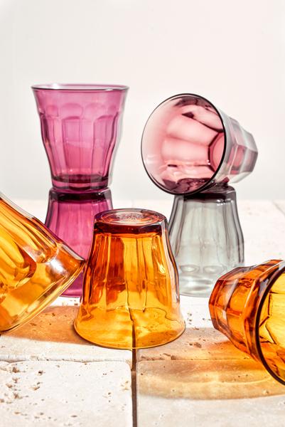 Picardie Amber Tumbler 250ml - Set 4