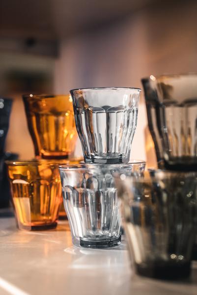 Picardie Amber Tumbler 250ml - Set 4