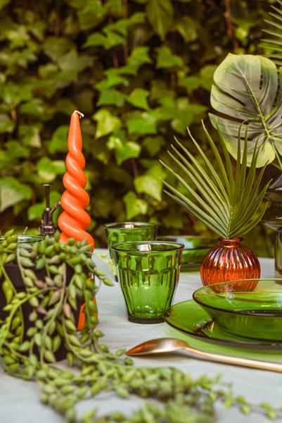 Picardie Tumbler Green 250ml - Set 4