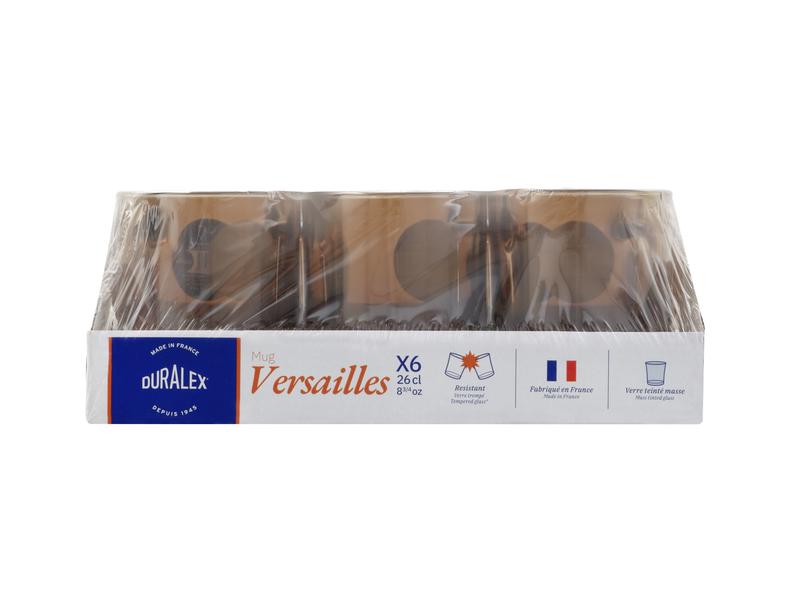 Versailles Sepia Mug 260ml - Set 6