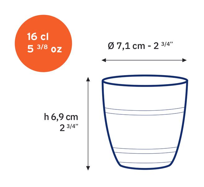 Gigogne Tumbler 160ml - Set 6