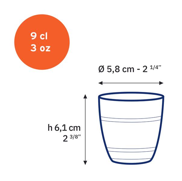 Gigogne Tumbler 90ml - Set 6