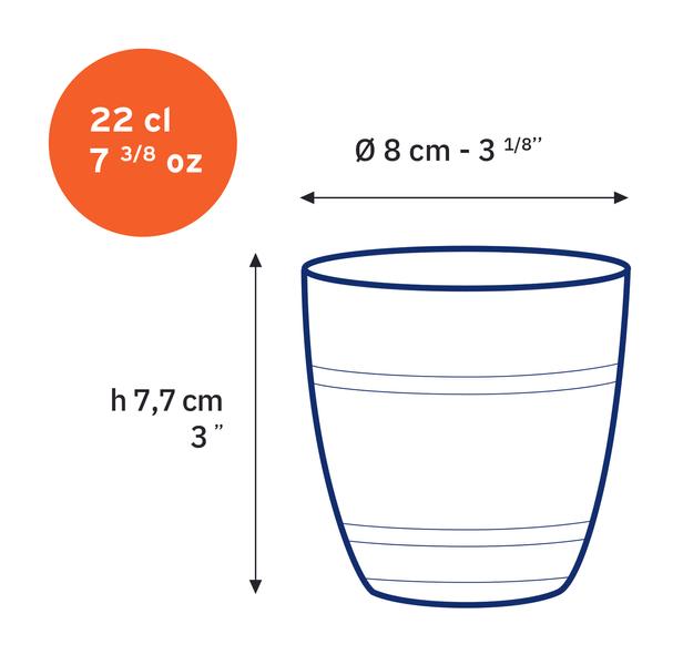 Gigogne Tumbler 220ml - Set 6