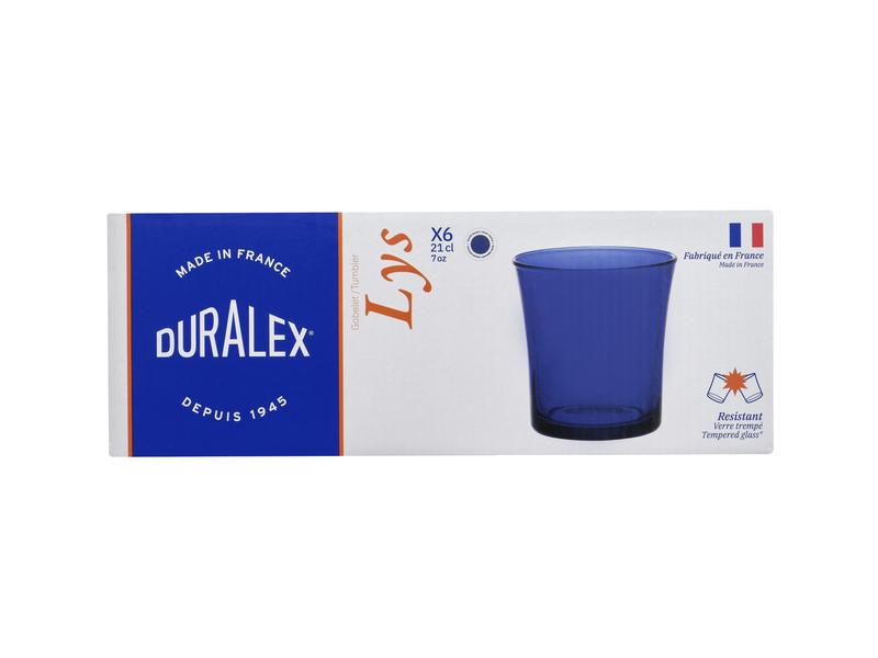 Lys Saphir Tumbler 210ml  - Set 6