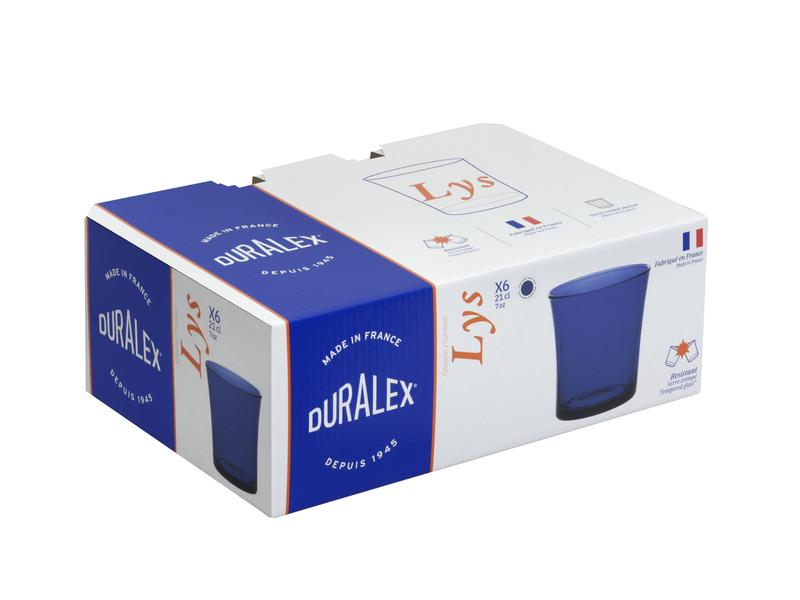 Lys Saphir Tumbler 210ml  - Set 6