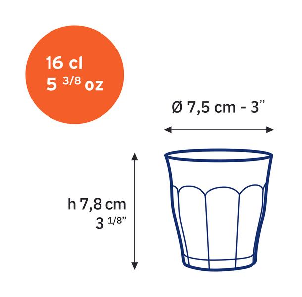 Picardie Tumlber 160ml - Set 6
