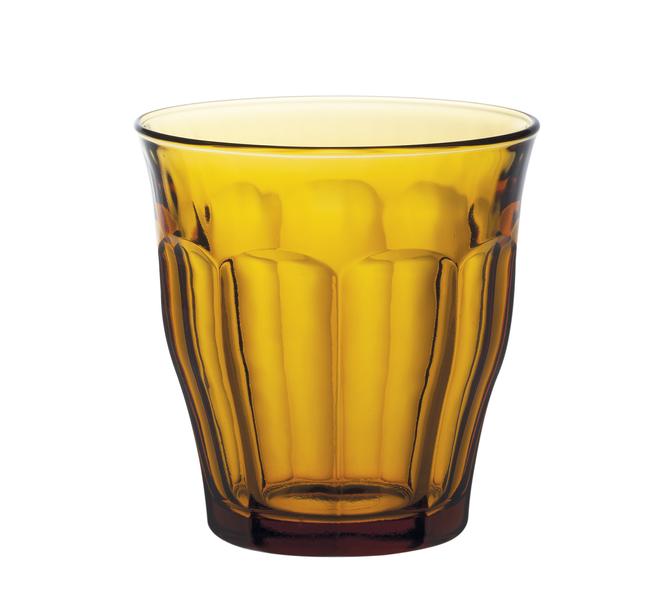 Picardie Tumbler  Amber  250ml - Set 6