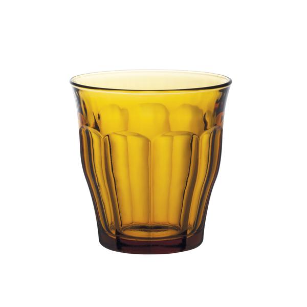 Picardie Amber Tumbler 250ml - Set 4