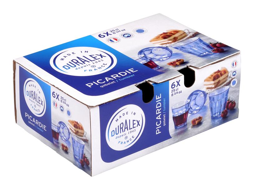 Picardie Tumbler Marine 250ml - Set 6