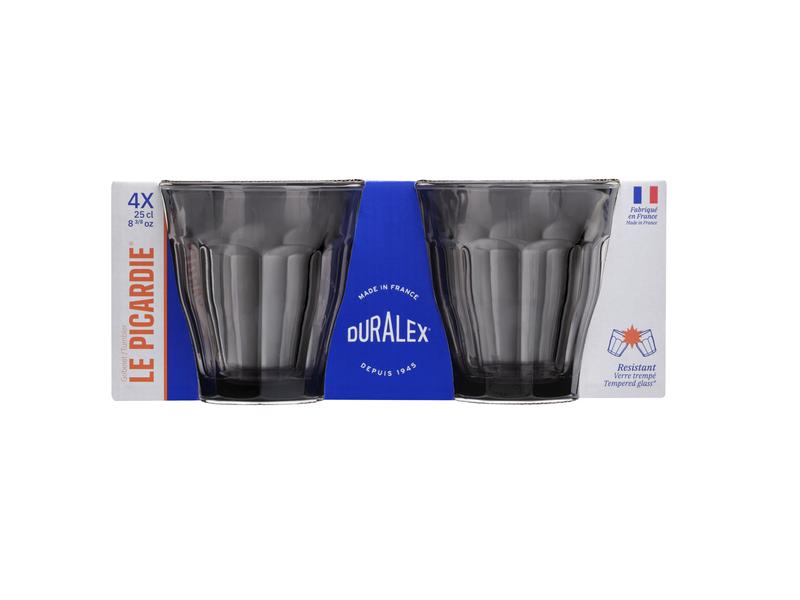 Picardie Tumbler Grey 250ml - Set 4